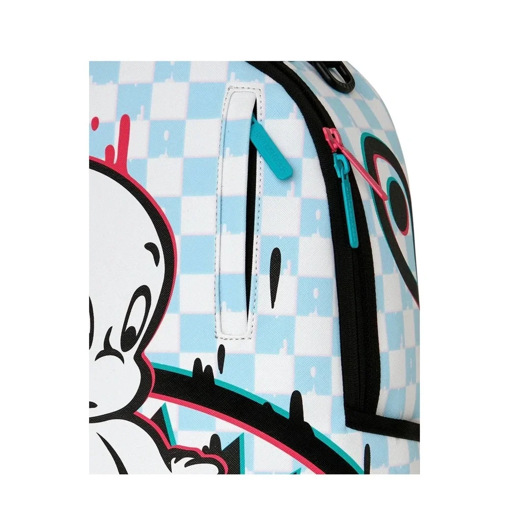 Sprayground Casper Fade Away Backpack New Black School Bookbag Travel Bag
